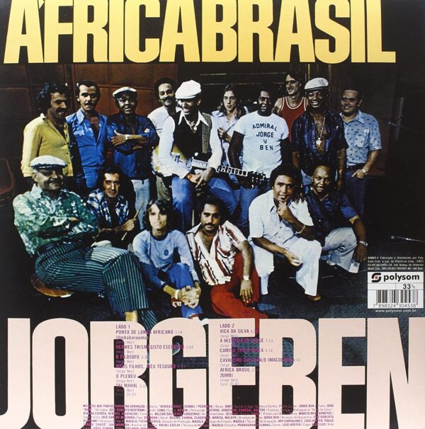 Jorge Ben Africa Brasil ContraCapa